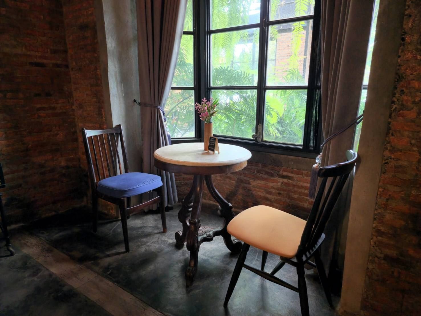 Window table for two
